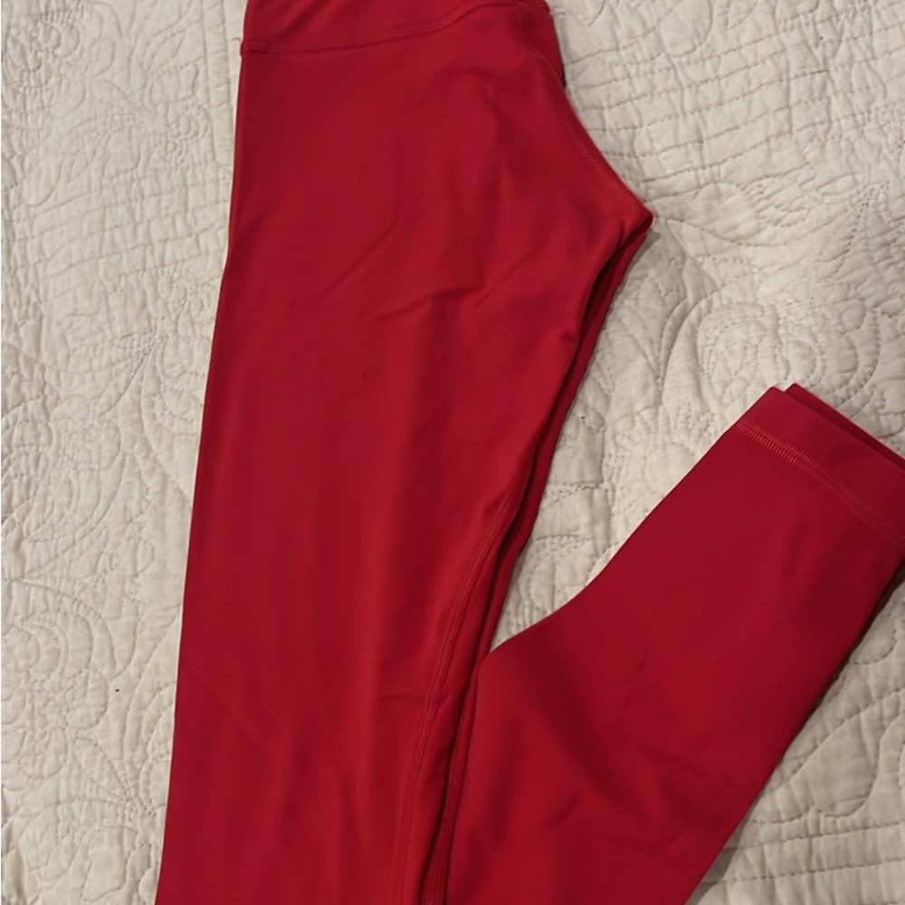 Lululemon Athletica Bold Red Leggings
